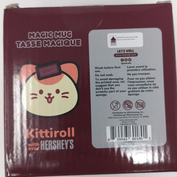 Hershey's 16oz. Magic Mug Cup Anirollz x Hershey's Cute Character Color Changing - Picture 4 of 7